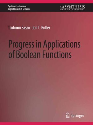 cover image of Progress in Applications of Boolean Functions